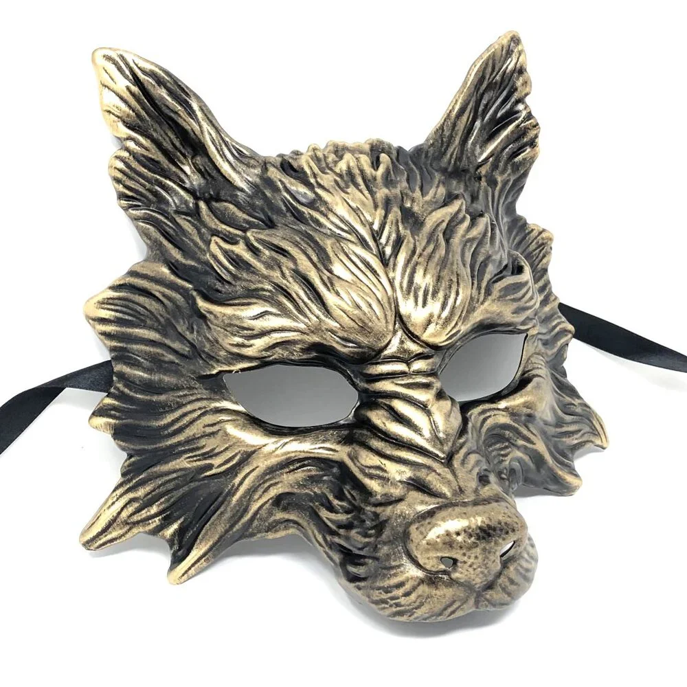 Wolf Steampunk Style Halloween Costume Mask Masquerade Party Ball Masks